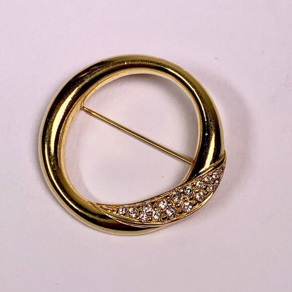 💎💯 GOLD PLATED BROOCH 👌♥️ - Picture 3 of 4